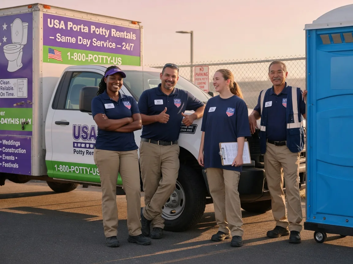 Porta Potty Rental company in Gunter, TX