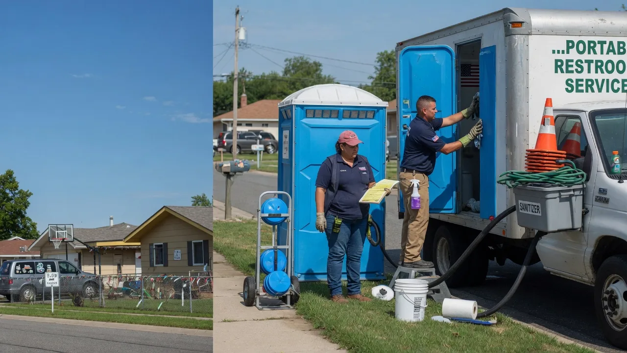 Portable Toilet Rental in Gunter, TX near me